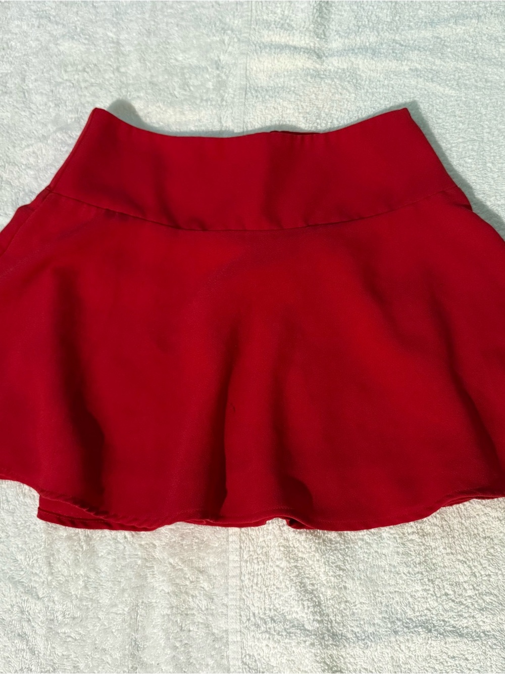 Forever 21 Red Mini Skirt